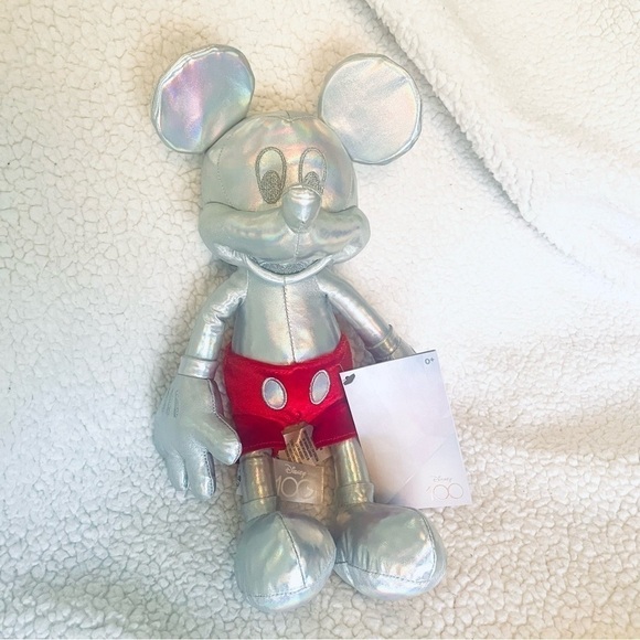 π Disney 100 Years of Wonder Celebration Mickey Plush β 15" New with Tag π - Picture 7 of 9